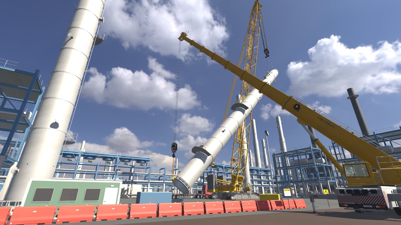 Bayport Refinery in the game